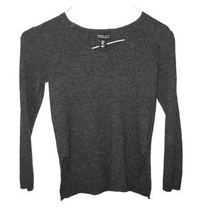 Dark gray sweater